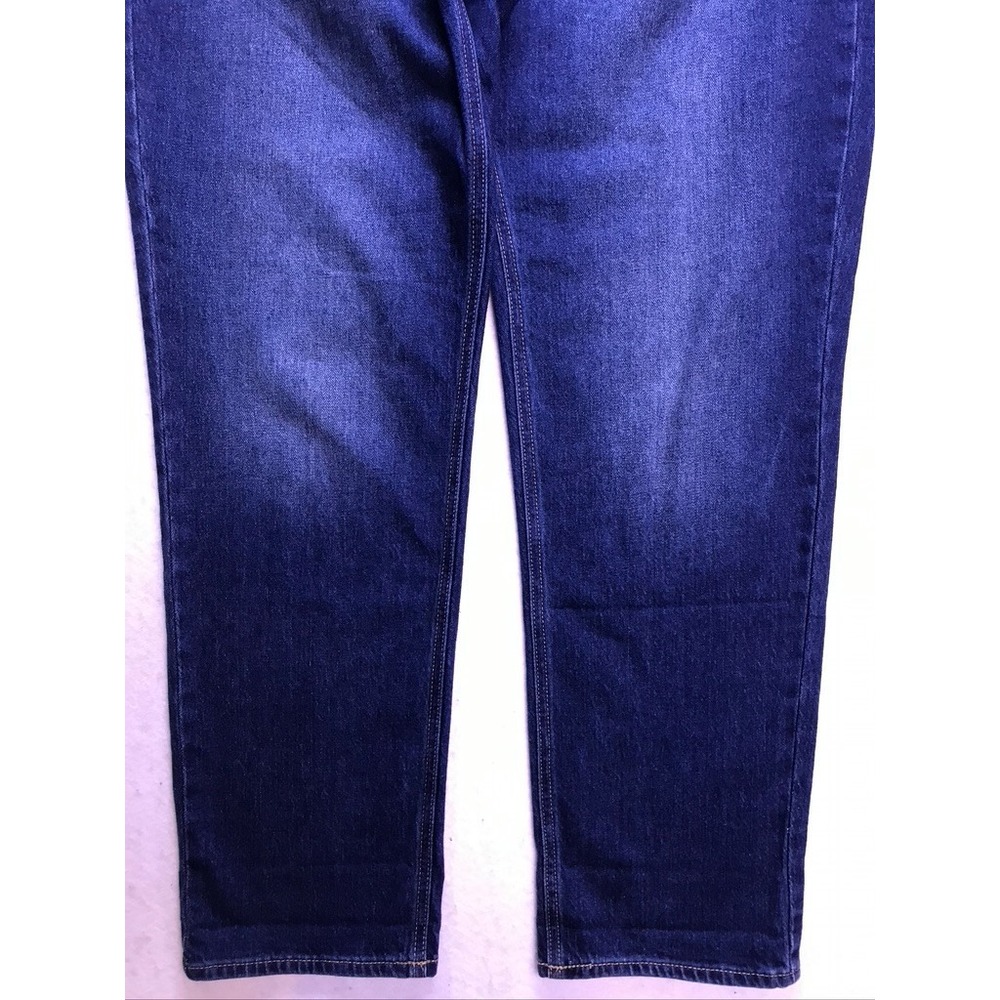 Old Navy Wow Boyfriend Jeans Women 14 Blue Excellent Mid-Rise Dark Wash Denim - Picture 4 of 10